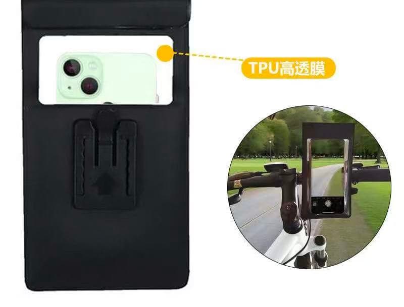 Phone holder for Bike Rain protection